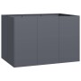 Jardinera acero gris antracita 120x80x80 cm de , Maceteros y jardineras - Ref: Foro24-860789, Precio: 163,77 €, Descuento: %