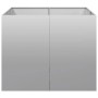 Jardinera 100x100x80 cm de acero galvanizado de , Maceteros y jardineras - Ref: Foro24-860827, Precio: 113,38 €, Descuento: %