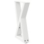 Patas de mesa de centro 2uds acero blanco 38x(42-43,3) cm de , Patas para mesas - Ref: Foro24-4012701, Precio: 71,44 €, Descu...