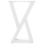 Patas de mesa de centro 2uds acero blanco 38x(42-43,3) cm de , Patas para mesas - Ref: Foro24-4012701, Precio: 71,44 €, Descu...