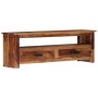 Mueble de TV de madera maciza 118x30x40 cm en Muebles TV | Comprar online en Foru.es