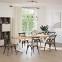 Patas para mesa de comedor 2 uds blanco acero 80x(72-73,3) cm de , Patas para mesas - Ref: Foro24-4012729, Precio: 122,84 €, ...