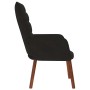 Sillón de relax de terciopelo negro de , Sillones - Ref: Foro24-4016816, Precio: 94,97 €, Descuento: %