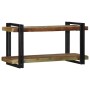 Estante de pared multicolor de madera maciza reciclada de , Almacenamiento para CD y DVD - Ref: Foro24-4017486, Precio: 93,41...