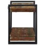 Estante de pared multicolor de madera maciza reciclada de , Almacenamiento para CD y DVD - Ref: Foro24-4017486, Precio: 93,41...