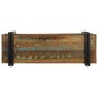 Estante de pared multicolor de madera maciza reciclada de , Almacenamiento para CD y DVD - Ref: Foro24-4017486, Precio: 93,41...