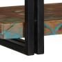 Estante de pared multicolor de madera maciza reciclada de , Almacenamiento para CD y DVD - Ref: Foro24-4017486, Precio: 93,41...