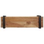 Estante de pared madera maciza de acacia 110x33x45 cm de , Almacenamiento para CD y DVD - Ref: Foro24-4017490, Precio: 112,52...