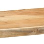 Estante de pared madera maciza de acacia 110x33x45 cm de , Almacenamiento para CD y DVD - Ref: Foro24-4017490, Precio: 112,52...