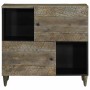 Aparador 80x33x75 cm madera maciza mango de , Aparadores - Ref: Foro24-4017819, Precio: 117,06 €, Descuento: %