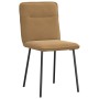 Sillas de comedor 2 unidades terciopelo marrón de , Sillas de comedor - Ref: Foro24-4101217, Precio: 86,44 €, Descuento: %
