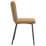 Sillas de comedor 2 unidades terciopelo marrón de , Sillas de comedor - Ref: Foro24-4101217, Precio: 86,44 €, Descuento: %