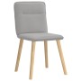 Sillas de comedor 2 uds tela gris nube de , Sillas de comedor - Ref: Foro24-4101229, Precio: 104,31 €, Descuento: %