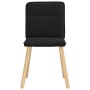 Sillas de comedor 2 unidades tela negro de , Sillas de comedor - Ref: Foro24-4101222, Precio: 104,31 €, Descuento: %