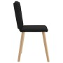 Sillas de comedor 2 unidades tela negro de , Sillas de comedor - Ref: Foro24-4101222, Precio: 104,31 €, Descuento: %