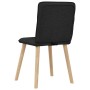 Sillas de comedor 2 unidades tela negro de , Sillas de comedor - Ref: Foro24-4101222, Precio: 104,31 €, Descuento: %
