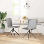 Sillas de comedor 2 uds tela gris nube de , Sillas de comedor - Ref: Foro24-4101241, Precio: 104,25 €, Descuento: %