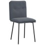 Sillas de comedor 2 unidades terciopelo gris oscuro de , Sillas de comedor - Ref: Foro24-4101310, Precio: 90,15 €, Descuento: %