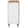 Aparador de madera maciza de mango 90x33,5x75 cm de , Almacenamiento para CD y DVD - Ref: Foro24-4018692, Precio: 116,26 €, D...