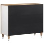 Aparador de madera maciza de mango 90x33,5x75 cm de , Almacenamiento para CD y DVD - Ref: Foro24-4018692, Precio: 116,26 €, D...