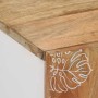 Aparador de madera maciza de mango 90x33,5x75 cm de , Almacenamiento para CD y DVD - Ref: Foro24-4018692, Precio: 116,26 €, D...