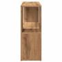 Estantería/divisor de espacios roble artisan 80x24x63 cm de , Muebles TV - Ref: Foro24-856735, Precio: 49,28 €, Descuento: %