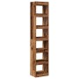 Estantería/divisor de espacios madera envejecida 40x30x198 cm de , Librerías y estanterías - Ref: Foro24-856812, Precio: 93,2...