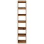 Estantería/divisor de espacios madera envejecida 40x30x198 cm de , Librerías y estanterías - Ref: Foro24-856812, Precio: 93,2...