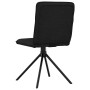 Sillas de comedor 2 unidades tela negro de , Sillas de comedor - Ref: Foro24-4101234, Precio: 106,43 €, Descuento: %
