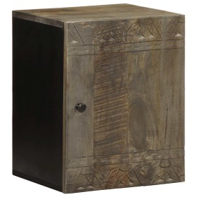 Armario de baño de pared madera maciza de mango 38x33x48 cm de , Muebles de baño - Ref: Foro24-4017812, Precio: 76,19 €, Desc...