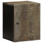 Armario de baño de pared madera maciza de mango 38x33x48 cm de , Muebles de baño - Ref: Foro24-4017812, Precio: 76,19 €, Desc...