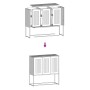 Aparador de acero laminado en frío rosa 100,5x39x107 cm de , Aparadores - Ref: Foro24-853405, Precio: 135,36 €, Descuento: %