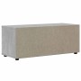 Mueble TV VISNES gris hormigón 100x40x38 cm madera ingeniería de , Muebles TV - Ref: Foro24-4108294, Precio: 118,60 €, Descue...