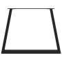 Patas mesa comedor forma V 2uds acero negro 100x(72-73,3) cm de , Patas para mesas - Ref: Foro24-4012580, Precio: 97,82 €, De...