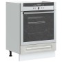 Mueble de horno Kalmar gris hormigón madera reconstituida de , Armarios de cocina - Ref: Foro24-853521, Precio: 62,81 €, Desc...