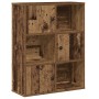 Estantería madera de ingeniería color envejecido 60x24x76,5 cm de , Librerías y estanterías - Ref: Foro24-860389, Precio: 68,...