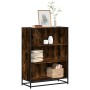 Estantería madera ingeniería roble ahumado 80,5x35x107,5 cm de , Librerías y estanterías - Ref: Foro24-849121, Precio: 95,83 ...