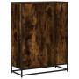 Estantería madera ingeniería roble ahumado 80,5x35x107,5 cm de , Librerías y estanterías - Ref: Foro24-849121, Precio: 95,83 ...