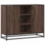 Aparador de madera de ingeniería marrón roble 92x35x76 cm de , Aparadores - Ref: Foro24-849018, Precio: 82,15 €, Descuento: %