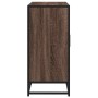 Aparador de madera de ingeniería marrón roble 92x35x76 cm de , Aparadores - Ref: Foro24-849018, Precio: 82,15 €, Descuento: %