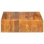 Lavabo de madera maciza de teca 50x35x10 cm de vidaXL, Lavabos - Ref: Foro24-326163, Precio: 124,87 €, Descuento: %