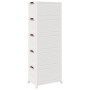 Caja de almacenaje apilable con ruedas 5niveles 75L 64x40x179cm de , Carretillas de carga - Ref: Foro24-4012374, Precio: 157,...