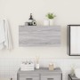 Armario de pared baño madera ingeniería gris sonoma 80x25x40 cm de , Tocadores de baño - Ref: Foro24-860090, Precio: 67,57 €,...