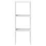 Librería apilable madera contrachapada blanca 30x30x80 cm de , Taquillas y armarios de almacenamiento - Ref: Foro24-858803, P...