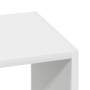 Librería apilable madera contrachapada blanca 30x30x80 cm de , Taquillas y armarios de almacenamiento - Ref: Foro24-858803, P...