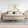 Mesillas de noche con cajón 2 uds roble artesanal 35x34x66,5 cm de , Mesitas de noche - Ref: Foro24-858730, Precio: 77,03 €, ...