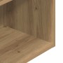 Mesillas de noche con cajón 2 uds roble artesanal 35x34x66,5 cm de , Mesitas de noche - Ref: Foro24-858730, Precio: 77,03 €, ...