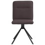 Sillas de comedor 2 unidades tela marrón oscuro de , Sillas de comedor - Ref: Foro24-4101236, Precio: 104,25 €, Descuento: %