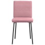 Sillas de comedor 2 unidades terciopelo rosa de , Sillas de comedor - Ref: Foro24-4101248, Precio: 92,13 €, Descuento: %