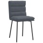 Sillas de comedor 2 unidades terciopelo gris oscuro de , Sillas de comedor - Ref: Foro24-4101283, Precio: 98,87 €, Descuento: %